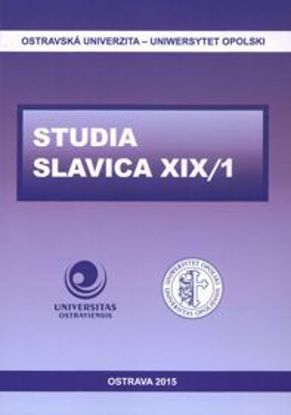 Obrazek Studia Slavica z. XIX/1