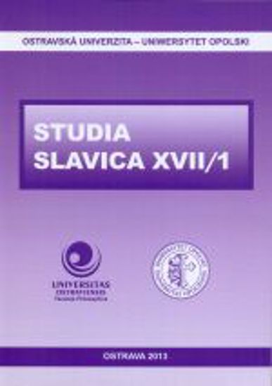 Obrazek Studia Slavica z. XVII/1
