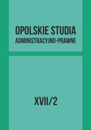 Obrazek Opolskie Studia Administracyjno-Prawne XVII/2