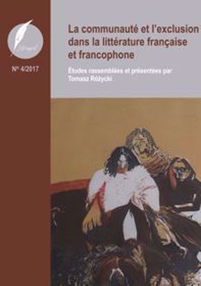 Obrazek Literaport  Revue annuelle de la littérature francophone. No 4:  La communauté et l’exclusion dans la littérature française et francophone