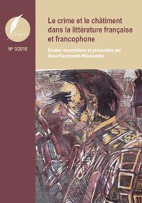 Obrazek Literaport. Revue annuelle de la littérature francophone. No 3: Le crime at le châtiment dans la littérature française et francophone
