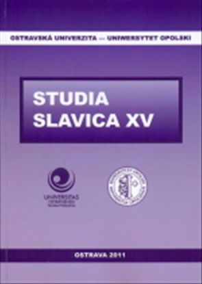 Obrazek Studia Slavica z. XV